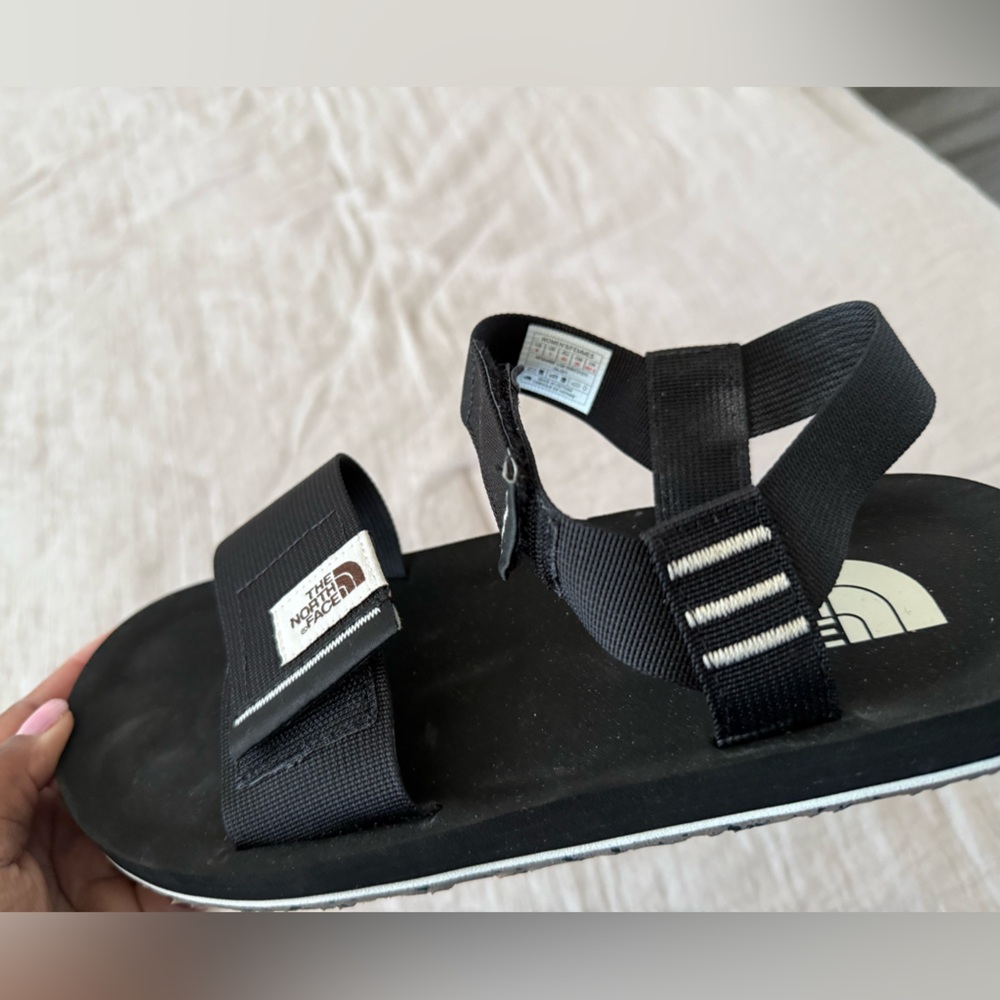 The North Face Black and White Sandals